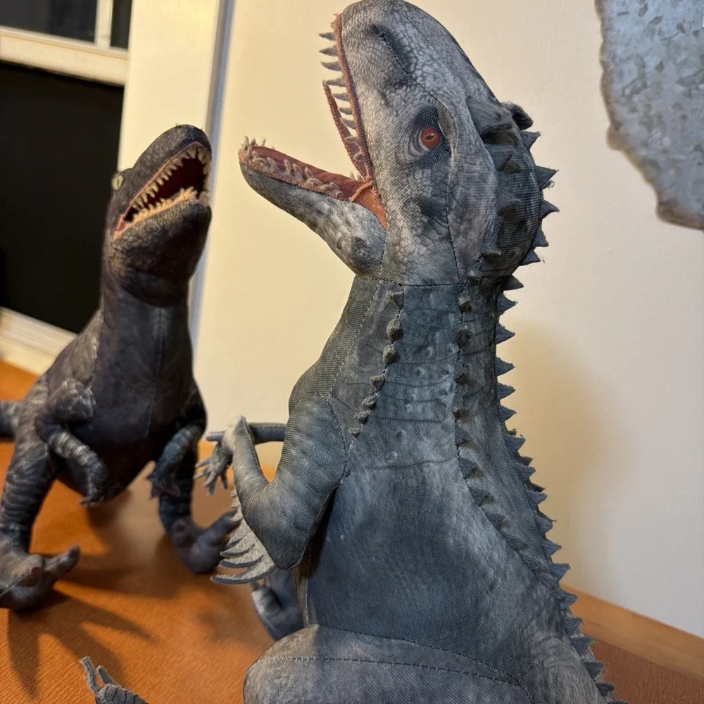 Indominus Rex & Raptor Dinosaur Plush 15 